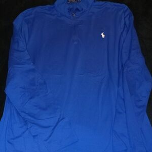 Polo by Ralph Lauren Men's Royal Blue Long Sleeve Tee